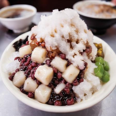 Taiwanese shaved ice 剉冰 (Tshuah-ping) | SDXL