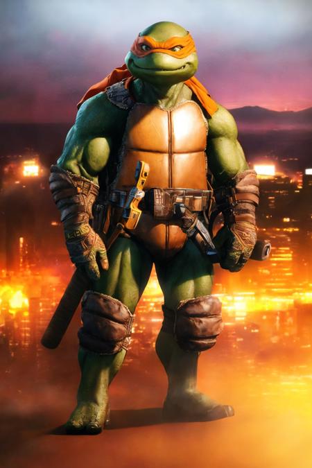 90s TMNT Michelangelo - Realistic版本v1.0 Alpha (ID: 50263)