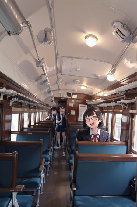 オハ35 / JNR oha35 train interior SD15