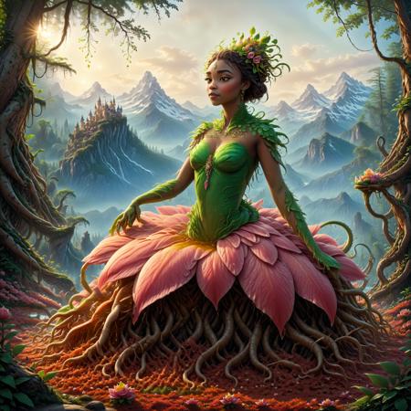 Alarune - Creature Concept - SDXL - Turn anyone into a plant creature