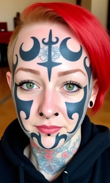 Real Tattoos For Flux版本FLUX v1.0 (ID: 848422)