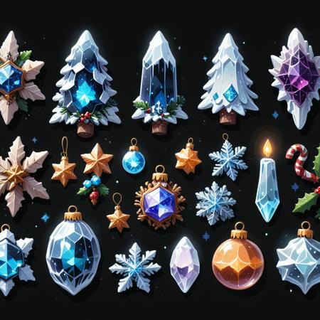? Christmas Icons / Clipart Graphics ? [SDXL]