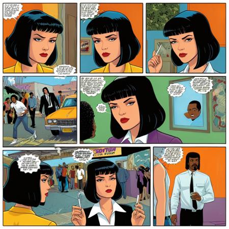 Comic Book Page style XL + F1D