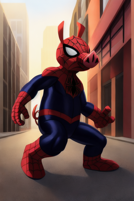 Spider-Ham (Ultimate Spider-Man), Furry Character LoRA