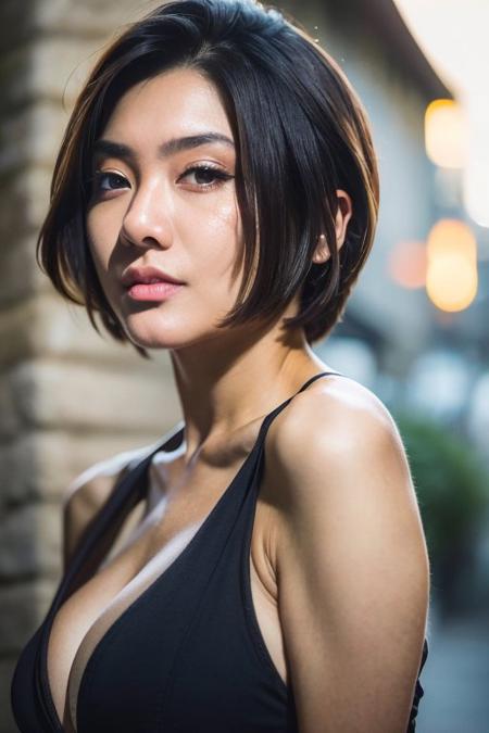 A Woman Resembling Indonesian Instagram Influencer - Rachel Florencia