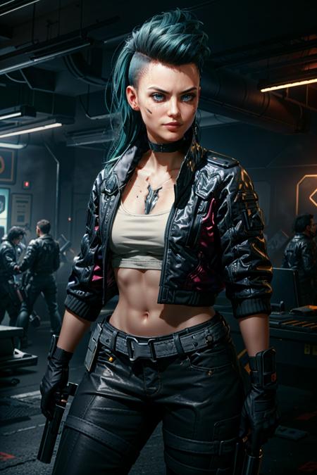 Old Rogue from Cyberpunk 2077