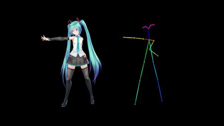 Open Pose- PMX Model for MMD (FIXED)版本v1.0 (ID: 116312)