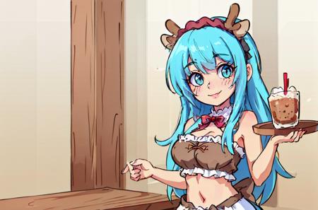Reindeer Waitress Outfit