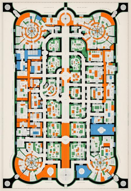 Surreal Floor Map