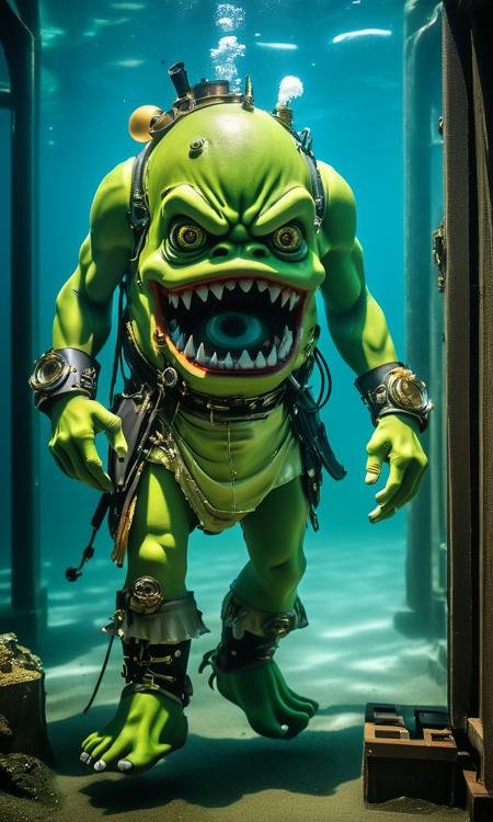 Monster Codex-XingTian | 怪物志-百鬼-刑天
