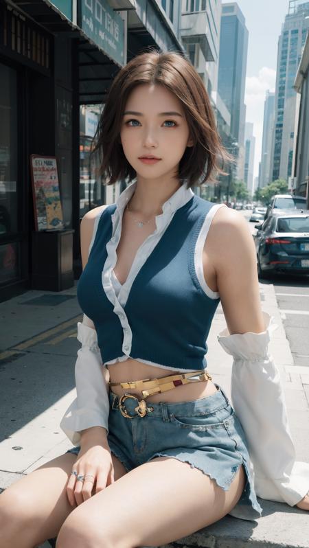 Ai Realistic Female Model 4 (Final Fantasy 10 Yuna)最终幻想10尤娜