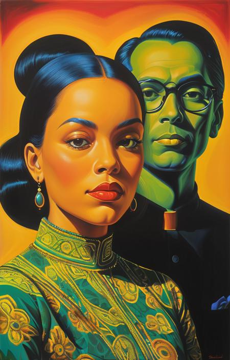 style of Ed Paschke [SDXL] 332
