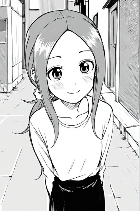 Moto takagi-san Manga Style (illustrious & Pony) 元高木さん