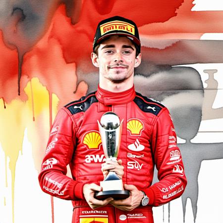 F1 Driver Charles Leclerc LORA