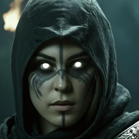 White Sclera Eye Style XL