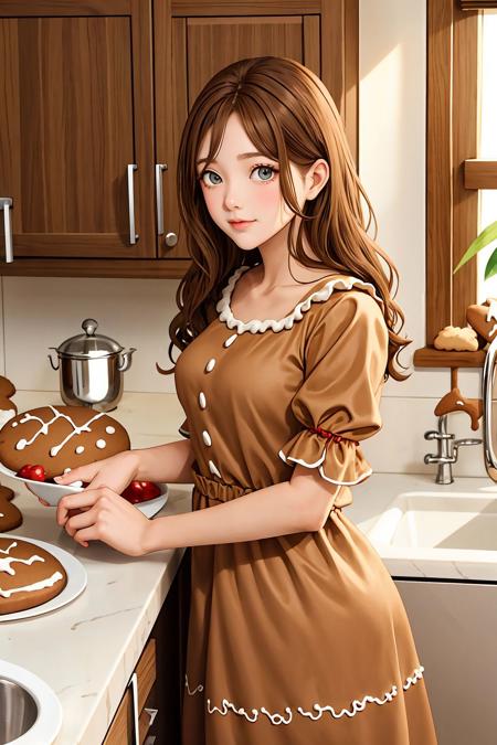 Gingerbread Dress