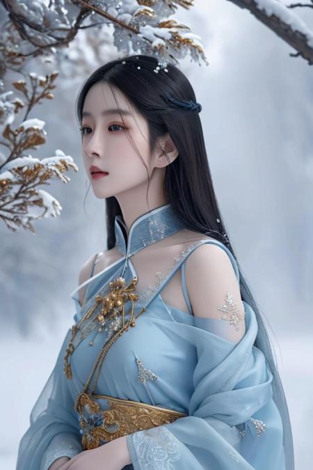 Virtual Asian Female Character 11