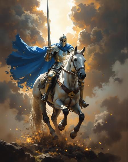 Old School Fantasy Painting Art Style