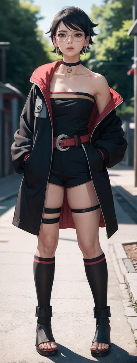 Sarada Uchiha | Boruto After the timeskip| Naruto Girls | KoFi Commissioned | ownwaifu