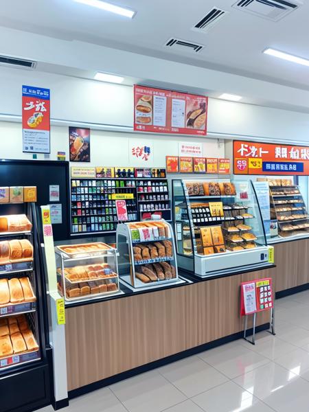 コンビニ Japanese convenience store LoRA