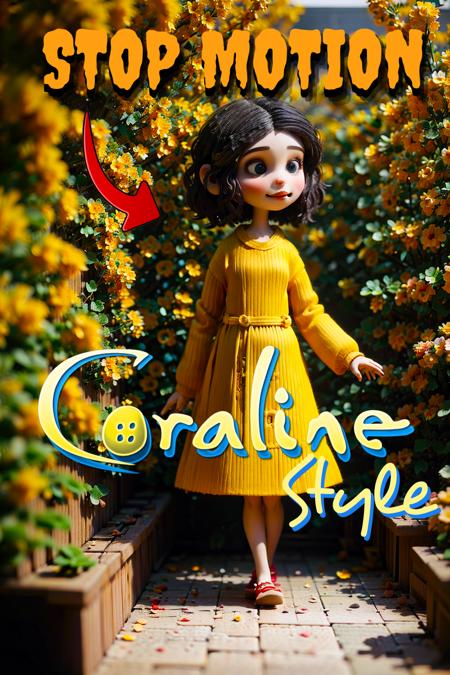 Coraline Stop Motion Style by YeiyeiArt版本v1.0 (ID: 203485)