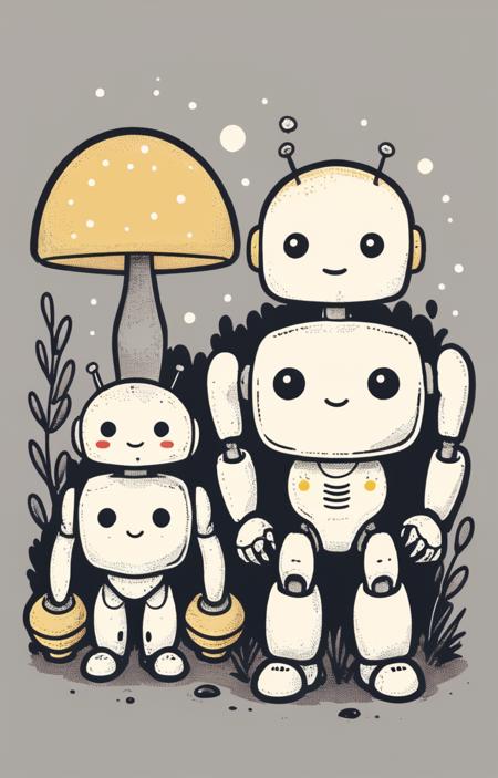 A strange combination of cat and mushroom - tangbohu [SDXL] 10