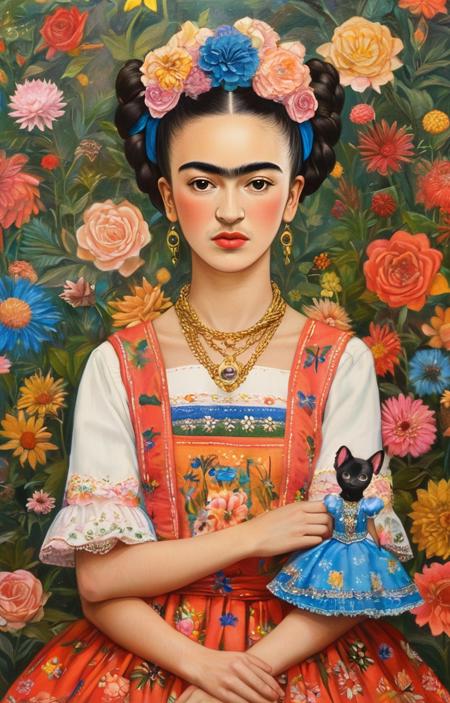 style of Frida Kahlo [SDXL] 378