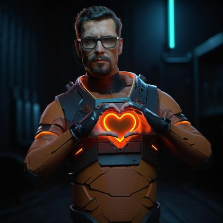 Gordon Freeman - Half Life - Realistic SDXL