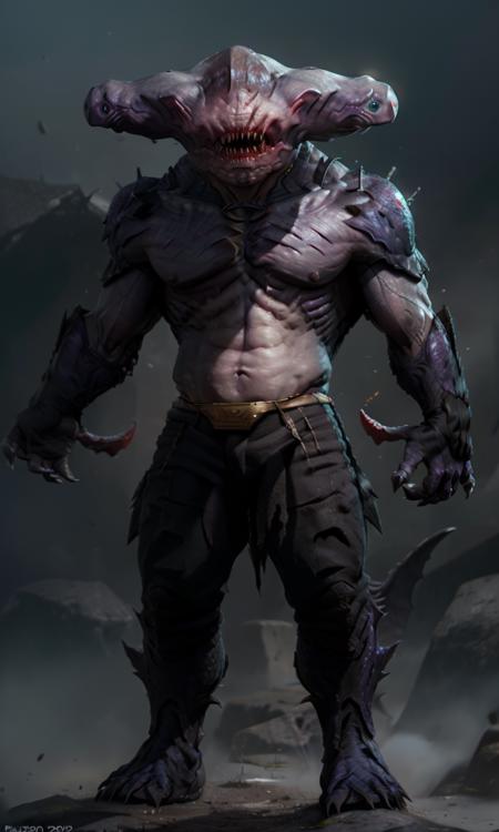 Hammerhead Alien (Concept)