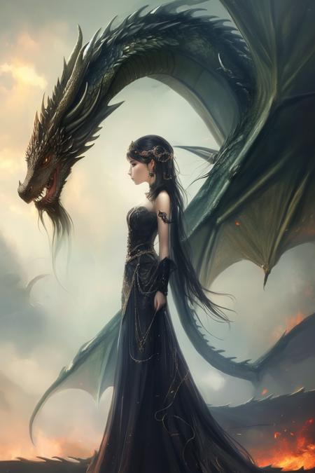 Girl and Dragon - tangbohu 82