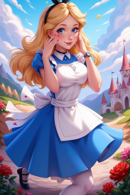 Alice In Wonderland! Disney - FLUX | SD 1.5 | XL PONY | Illustrious XL - by YeiyeiArt