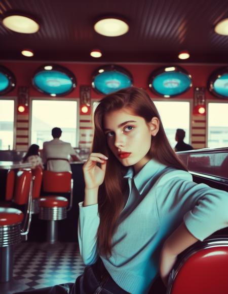 Fashion Magazine Portrait - Alessio Albi Style