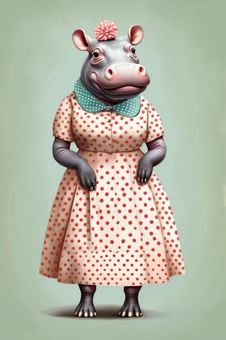 Dressed animals