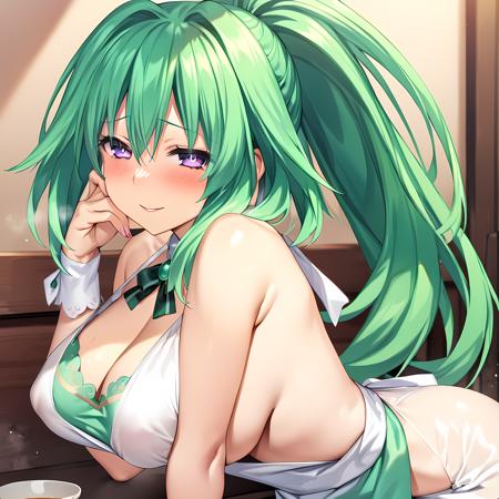 Green Heart/グリーンハート - Hyperdimension Neptunia/超次元ゲイム ネプテューヌ Animagine XL 3.1+IllustriousXL