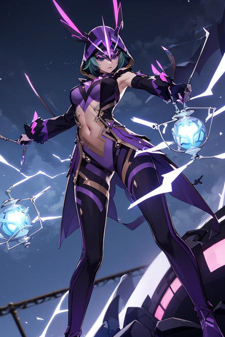 Electro Cicin (Genshin Impact) [Pony & SD1.5]
