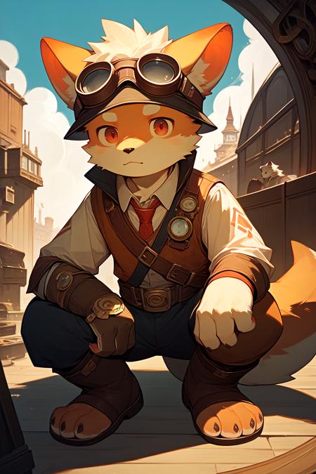 random Kemono style for PonyXL