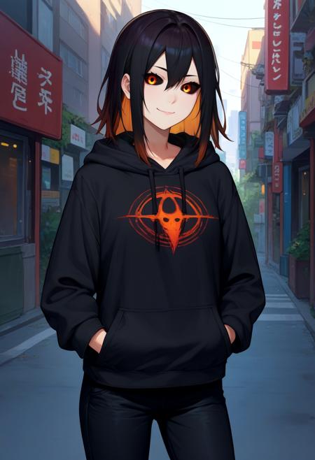 [Pony Diffusion V6 XL] M87 Black Hole-chan | The Gijinka Series