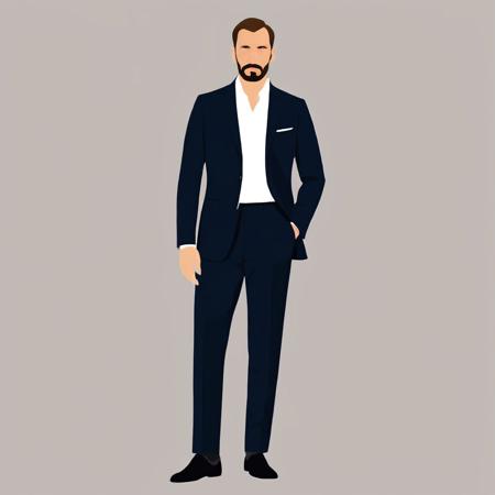 Flat 2d Style Cutout