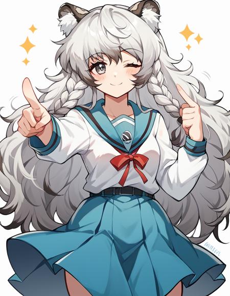Pramanix (初雪) (プラマニクス(アークナイツ)) - Arknights (明日方舟) (アークナイツ) (명일방주) (アークナイツバトルイラコン) - COMMISSION