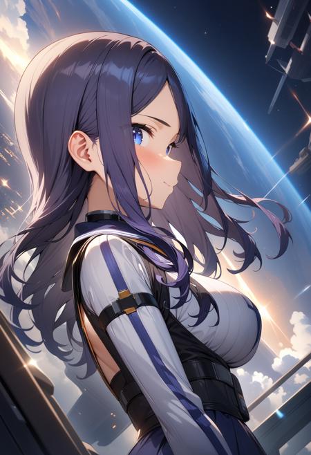 仁紀藤 奏 (アリス ギア アイギス) nikitou kanade (Alice Gear Aegis)