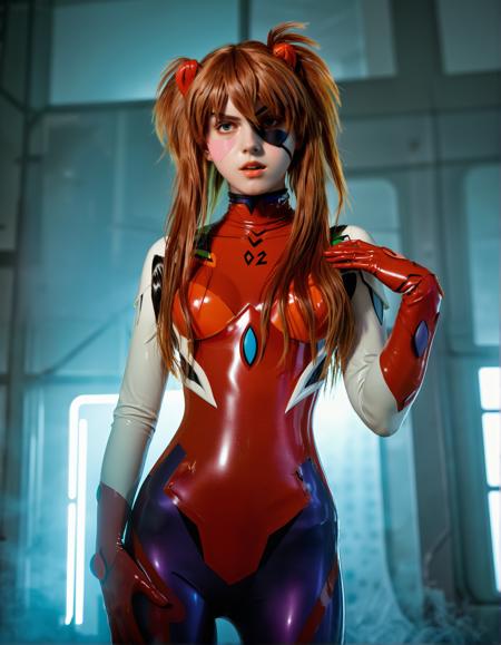 Latex Asuka Langley Soryu Cosplay | SDXL/Pony | Multiple Outfits