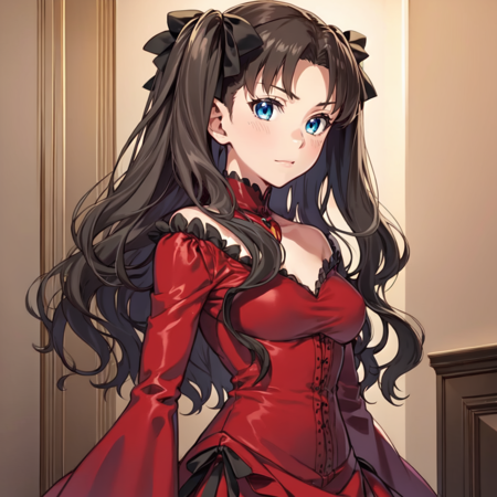 Rin tohsaka  LORA and(Pony)  from fate stay night visual novel