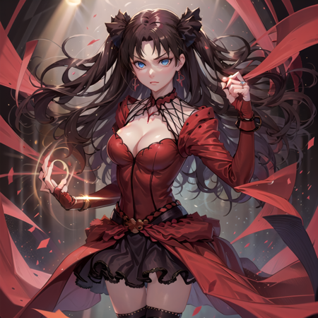 Rin tohsaka  LORA and(Pony)  from fate stay night visual novel