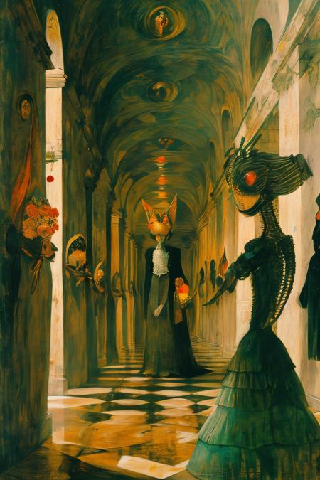 style of Remedios Varo 180