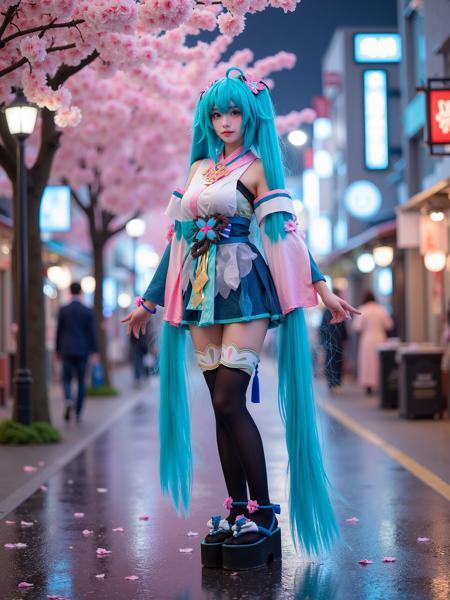 [Flux.1 D][Realistic] Hatsune Miku cosplay costume collection | 初音未来 cosplay 服饰合集