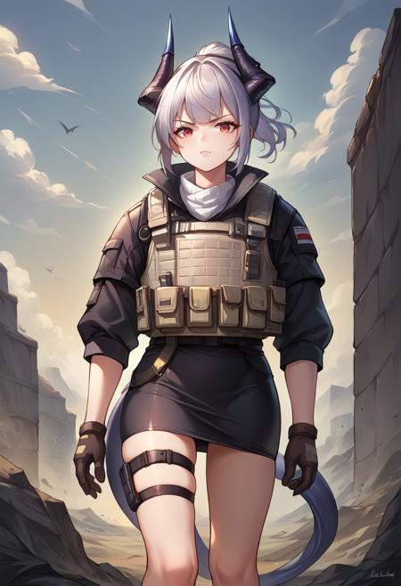 Liskarm (3 Outfits) | Arknights | [Pony XL]
