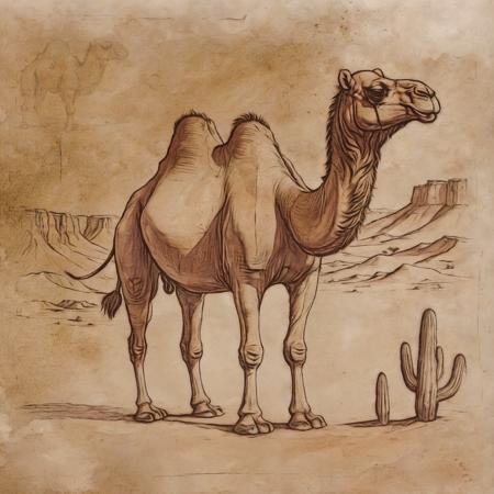 Da Vinci Drawing style - CE - SDXL & Flux