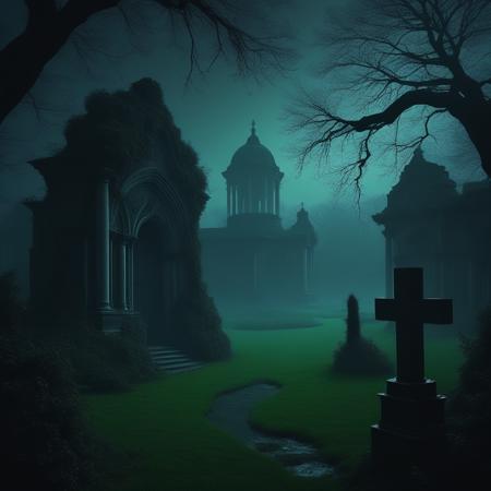 Haunted Streets of Highgate: A Gothic Cemetery Lora