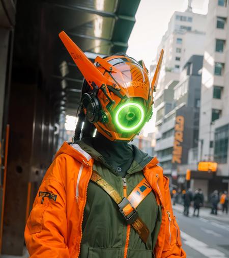 Cyberhelmet | Wearable LoRA版本v0.7 (ID: 55137)