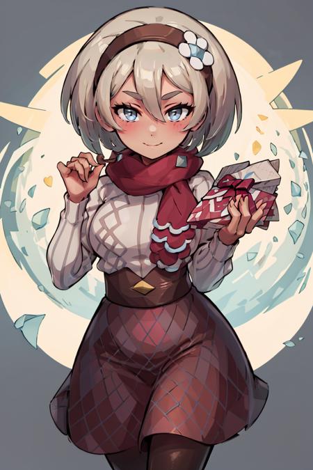 Palentines Concept/Outfit/Marnie/Bea (Pokemon Masters EX)